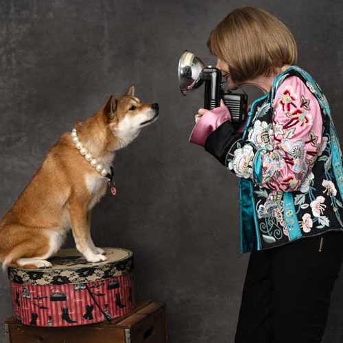 Brenda Marks with Kyo